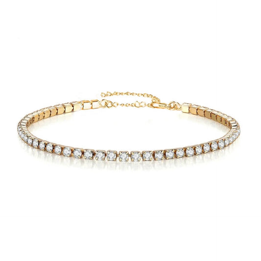 Sienna Gold Tennis Bracelet