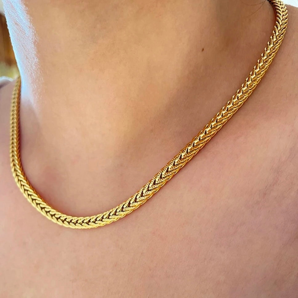 Gold Braided Chain