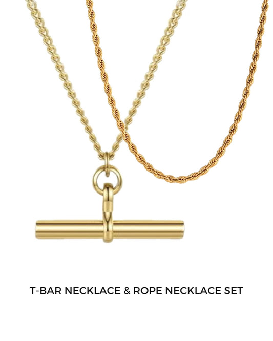 Gold T Bar set