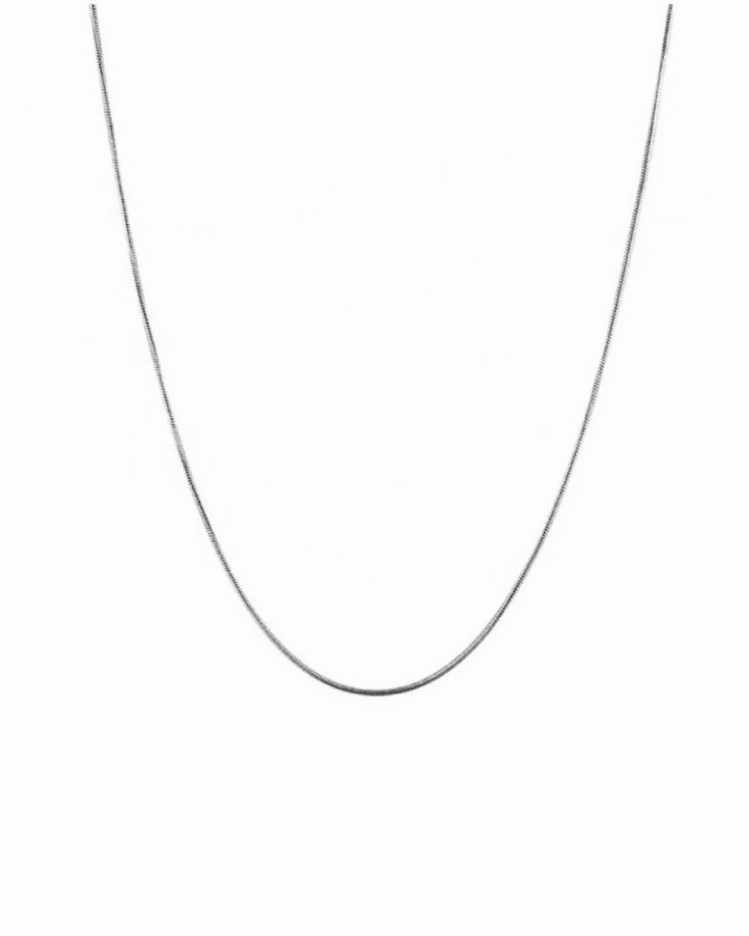 Silver Thin Snake Chain