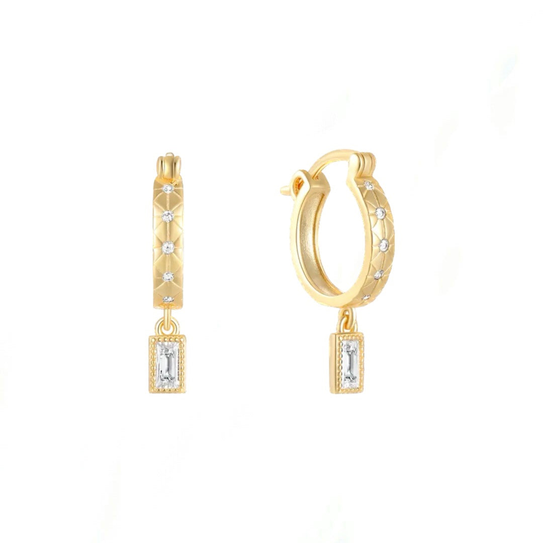 Gold Sofia Earrings