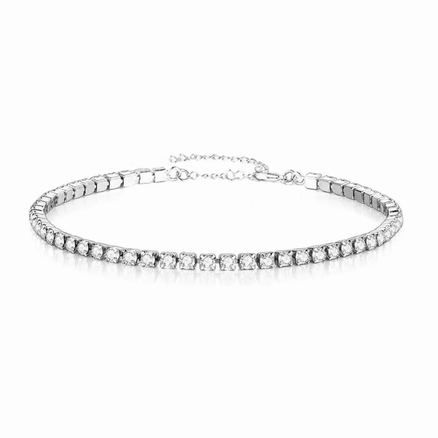 Sienna Silver Tennis Bracelet