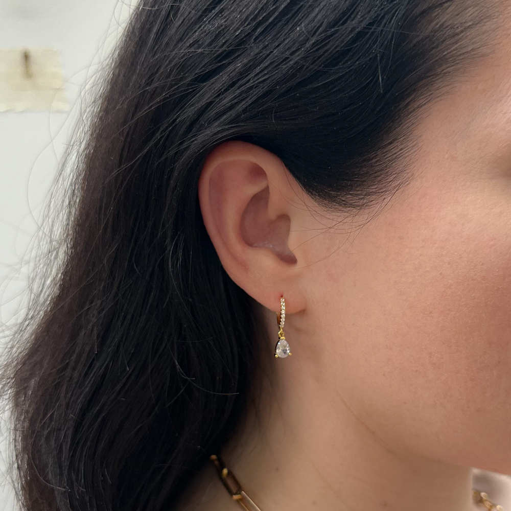 Gold Zoe Drop Earrings