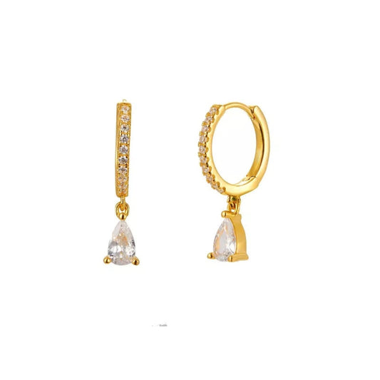 Gold Zoe Drop Earrings