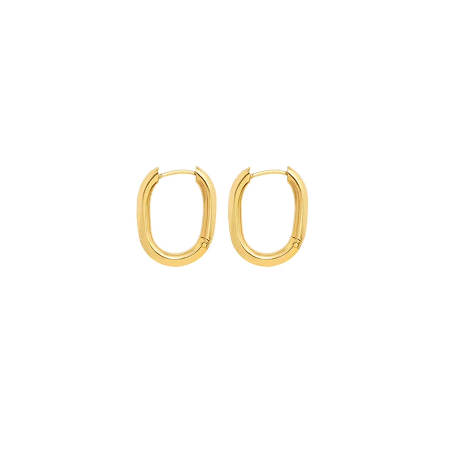 Olivia Midi Hoop Earrings