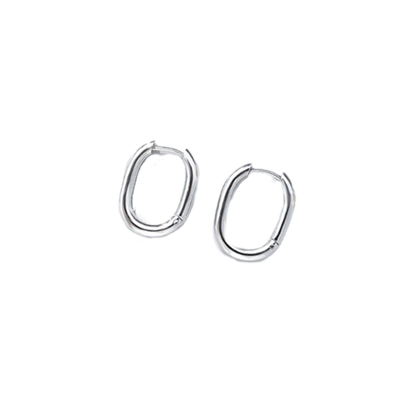 Olivia Midi Hoop Earrings