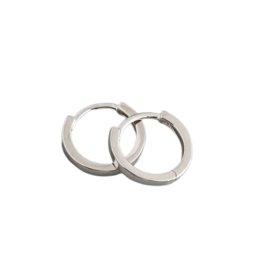 Silver Hoop Earrings