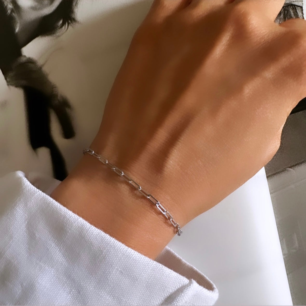 Silver Link Bracelet